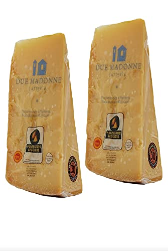 2 Stücke Parmigiano Reggiano (Parmesan Reggiano) Due Madonne 30 Monate 1 kg. von DUE MADONNE LATTERIA
