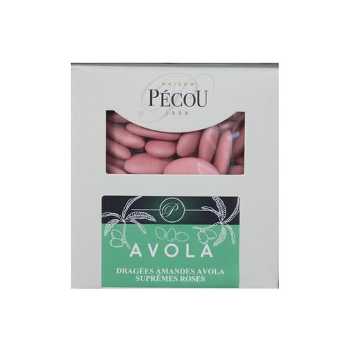 Avola Supreme Dragées Blassrosa, 1 kg von DUPLEIX