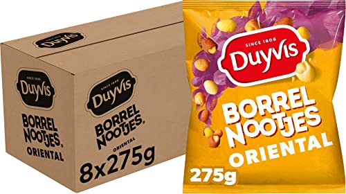 Duyvis Borrelnootjes Oriental, Doos 8 stuks x 275 g von DUYVIS