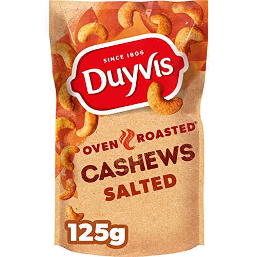 Duyvis Oven Roasted Gezouten Cashews Gesalzene Cashewnüsse 125G von DUYVIS