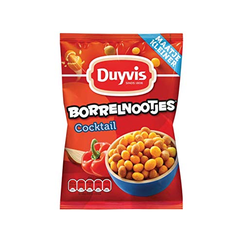 Erdnuss-Chips | Duyvis | Borrelnootjes' Pinda's Cocktail | Gesamtgewicht 125 Gramm von DUYVIS