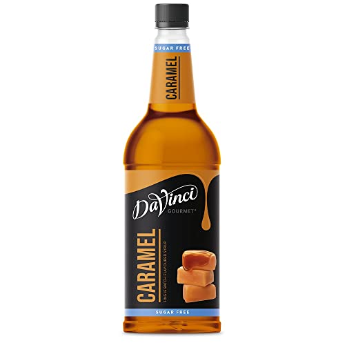 DaVinci Gourmet Sugar Free Caramel Syrup Pet, 1er Pack (1 x 1 l) von DaVinci Gourmet