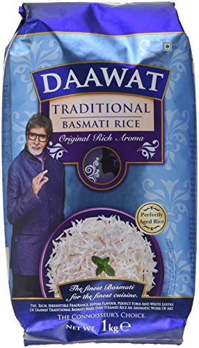 Daawat Traditional Basmati Rice, 1er Pack (1 x 1 kg) von Daawat