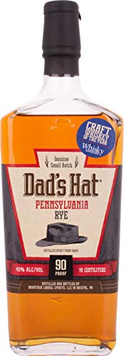 Dad's Hat Pennsylvania RYE Whisky, (1 x l) von Dad's Hat