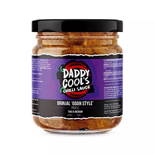 Daddy Cool's Brinjal Goan Style Pickle 190g von Daddy Cool's