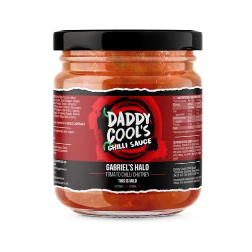 Gabriel's Halo Tomate Chili Chutney Daddy Cool's Chilisauce von Daddy Cool's