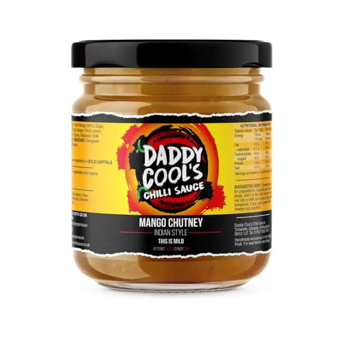 Milde Mango-Chutney-Daddy Cool's Chilisauce nach indischer Art von Daddy Cool's