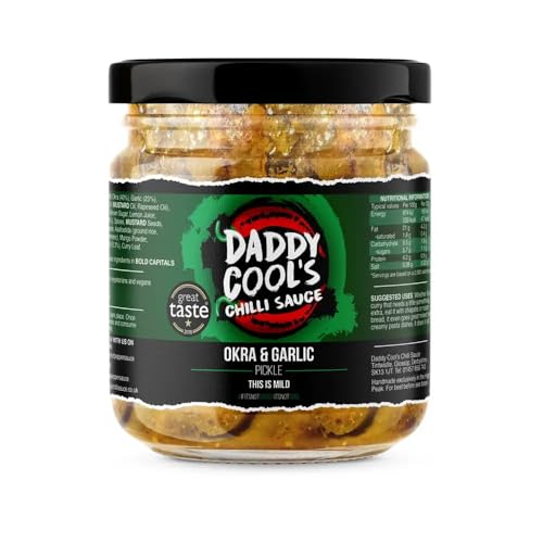 Okra & Knoblauch Pickle Daddy Cool's Chilisauce von Daddy Cool's