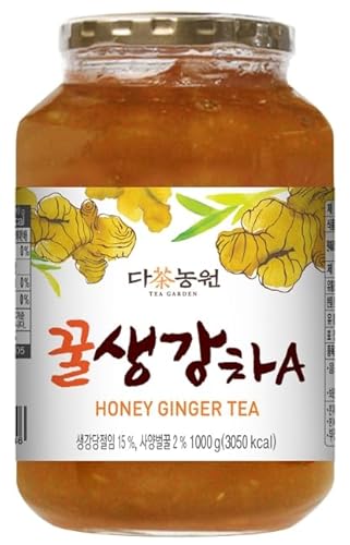 Sweet Korean Honey Ginger tea 1kg, Honig Ingwer Tee (꿀생강차) 1kg, Made in Korea, Premium quality (Ginger/Ingwer) (Ingwer) von Dae joo