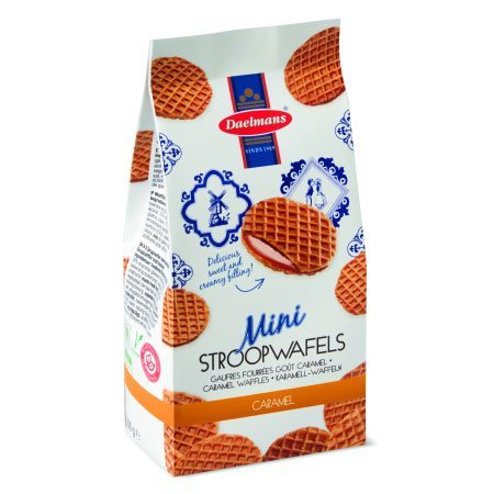 Daelmans 20 Mini Stroopwafels, Tasche 160g, 1er Pack von Daelmans