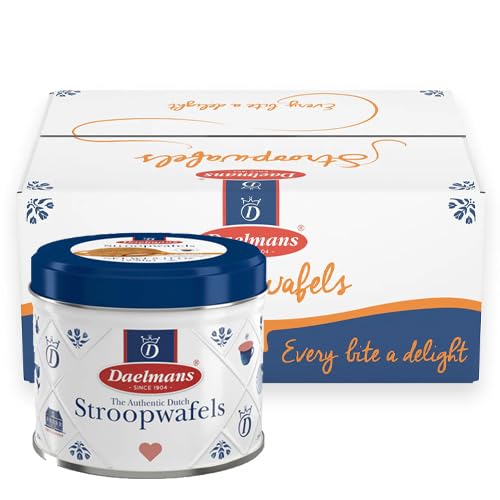 Daelmans - Karamell Stroopwafels in der Geschenkdose - 9x 230g von Daelmans