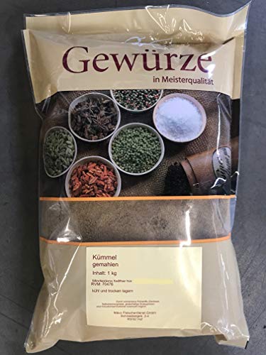 Kümmel gemahlen 1 Kg Beutel Premiumqualität von Dagema eG