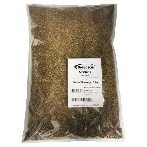 Oregano gerebelt 1 kg Beutel von Dagema