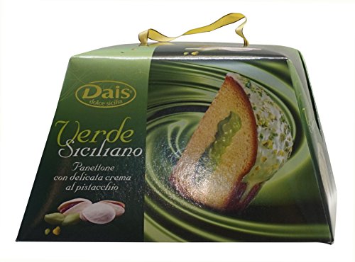 Sizilianischer grüner Panettone mit Pistaziencreme von Dais