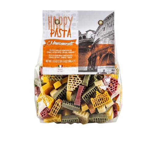 Dalla Costa Monumente Happy Pasta. Made in Italy. Sparpackung 12x500 Gramm von Dalla Costa