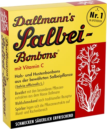 Dallmann Salbeibonbons, 1er Pack (1x 37 g) von Dallmann