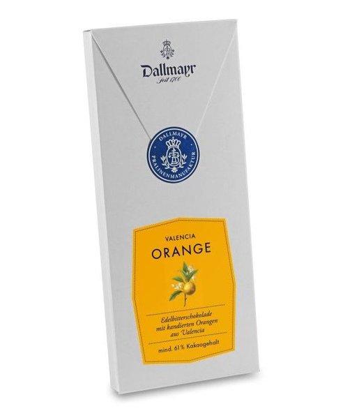 Edelbitterschokolade mit Valencia Orange Dallmayr von Dallmayr Pralinenmanufaktur