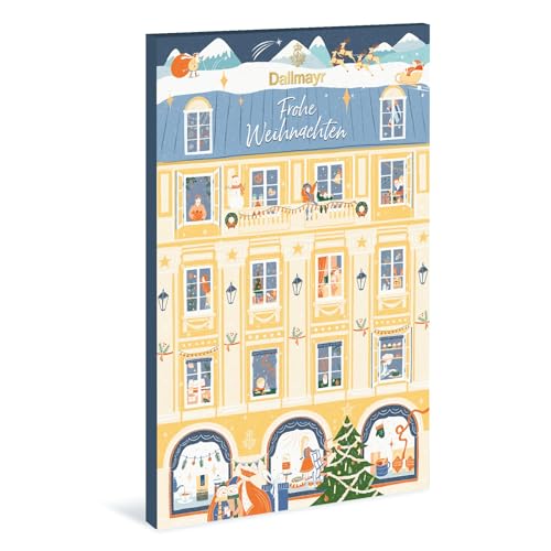 Dallmayr Adventskalender mit 24 Pyramidenbeuteln aus feinsten Teesorten, 1er Pack (1 x 61.4 g) von Dallmayr