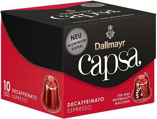 Dallmayr Capsa Espresso entkoffeiniert 10 Kapseln von Dallmayr