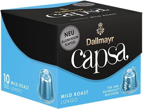 Dallmayr Capsa Lungo Mild Roast, 10 Stück/56 g von Dallmayr