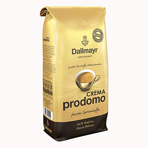 Dallmayr Crema Prodomo, Bohnenkaffee, Röstkaffee, Kaffee, Ganze Bohnen, Kaffeebohnen, 1000 g von Dallmayr