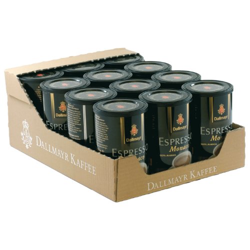 Dallmayr Espresso Monaco 200g Dose, 12er Pack (12 x 200 g ) von Dallmayr