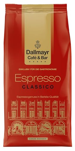 Dallmayr Gastronomie - Espresso Classico Bohnen - Kaffeebohnen entwickelt für die Gastronomie in premium Industriequalität *Für echte Genießer* (1 kg (1er Pack), Espresso - Classico) von Dallmayr