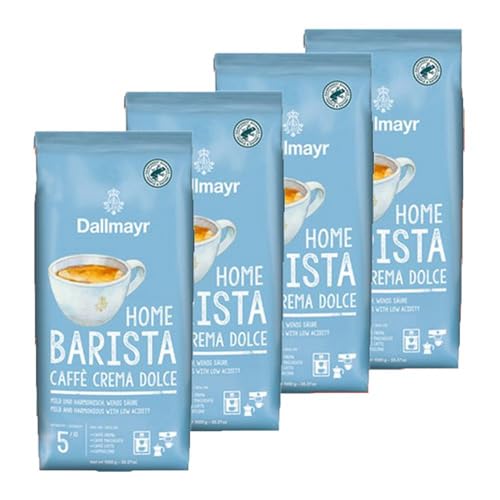 Dallmayr - Home Barista Caffè Crema Dolce Bohnen - 4x 1kg von Dallmayr