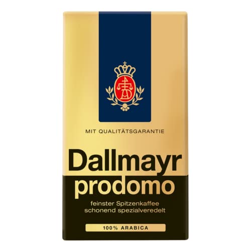 Dallmayr Kaffee PRODOMO Kaffee gemahlen 12x 500g (6 kg) - 100% Arabica Kaffee von Dallmayr