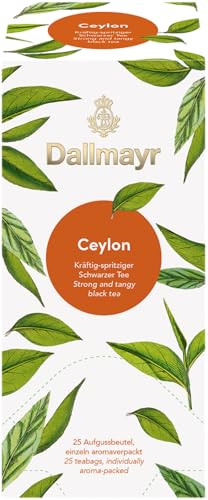 Dallmayr Tee Aufgussbeutel - Ceylon, 1er Pack (1 x 43,75 g) von Dallmayr