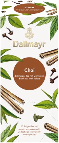 Dallmayr Tee Aufgussbeutel - Chai Tee, 1er Pack (1 x 50 g) von Dallmayr