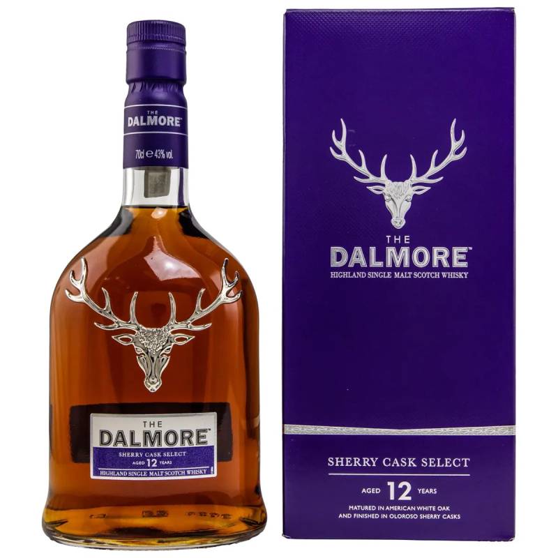 Dalmore 12 Jahre Sherry Cask Select 43% vol. 0,7l von Dalmore