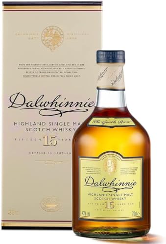 Dalwhinnie 15 Jahre | mit Geschenkverpackung | handgefertigt in den schottischen Highlands | aromatischer Single Malt Scotch Whisky | 43% vol | 700 ml Einzelflasche | von Dalwhinnie