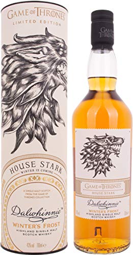 Dalwhinnie Winter's Frost Single Malt Scotch Whisky - Haus Stark Game of Thrones Limitierte Edition (1 x 0.7 l) von Dalwhinnie