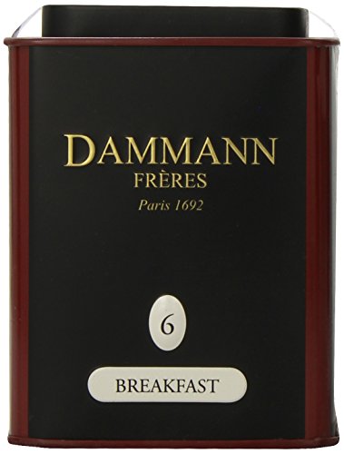 Dammann Schwarztee Breakfast 100 Gramm - Dose Nr. 6 von Damman Frères