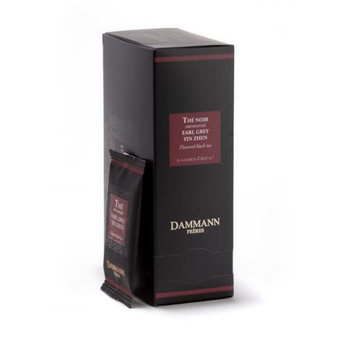 Dammann Frères® | Bergamotte-Schwarztee - 24 Filter | Earl-Grey-Schwarztee-Bergamotte-Geschmack von Damman Frères