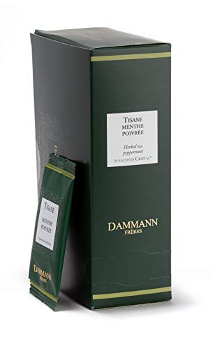 Dammann Frères - Menthe Poivrée - 24 umwickelte Kristallbeutel von Damman Frères