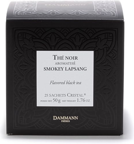 Dammann Frères - Smokey Lapsang - 25 Kristallbeutel - Schwarzer Tee - Raucharoma von Damman Frères