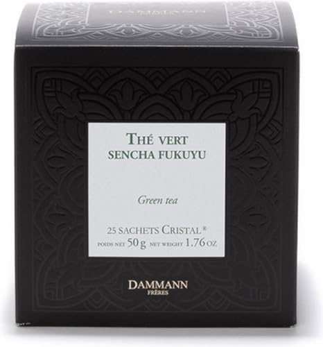 Dammann Grüner Tee Sencha Fukuyu 25 kristalline Beutel von Damman Frères