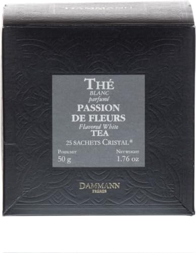 Thé blanc Passion de Fleurs - Boîtes 25 sachets Cristal / Les Thés Blancs von Damman Frères