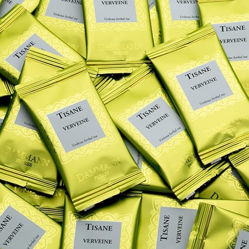 Dammann Freres - VERVEINE Tisane/Herbal Tea/Tisana - 60 enveloped Cristal sachets (BULK bag BOX) von Damman Frères