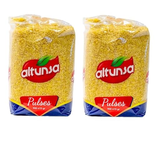 Altunsa Multipak (Tweizen) Bulgur (Burgul) Mittelgrob 2 x 900 Gramm von Damsouq