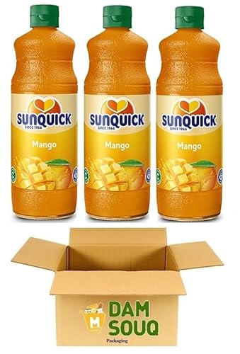 Damsouq® Multipackung Sunquick Mango-Sirup (3x 700ML) von Damsouq