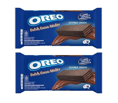 Multipak Oreo Waffel Keks Biscuit Double Choco (2x 117Gr) von Damsouq