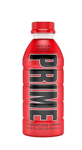 PRIME Hydration Drink Tropical Punch Flasche (12x500ML) von Damsouq