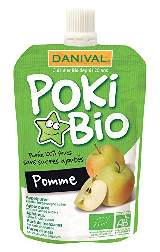 Danival Fruchtmus Poki Bio Apfel (1 x 90 gr) von DANIVAL