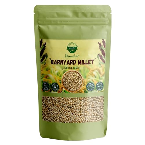 Danodia Foods Barnyard Millet (1KG) 2.2 Lbs | Rich in Protein, Fiber, Vitamins | Non-GMO, Gluten Free Diet, Low GI | 100% Unpolished, Grown By Small Farmers von Danodia Foods