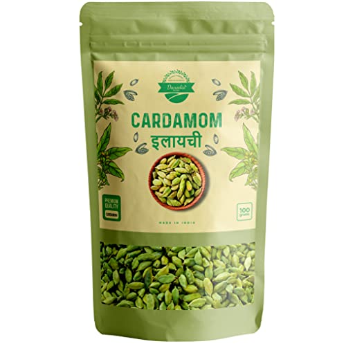 Danodia Foods Choti Elaichi-Kardamom-Samen, 8 mm, starkes Aroma und Geschmack von Danodia Foods