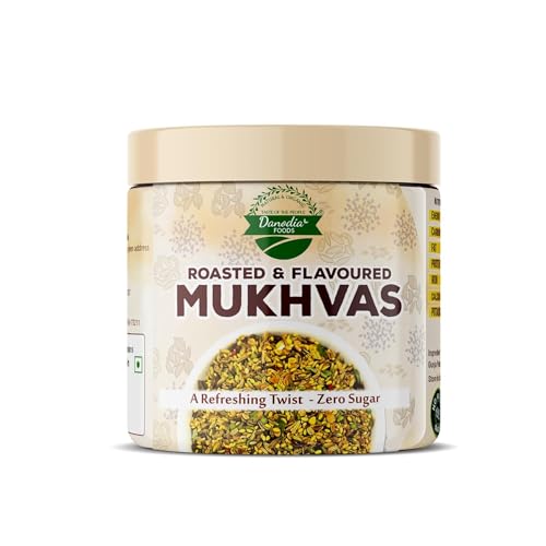 Danodia Foods Roasted & Flavoured Mukhvas, Zero Sugar, Refreshing Mouth Freshener Twist 8 Oz von Danodia Foods