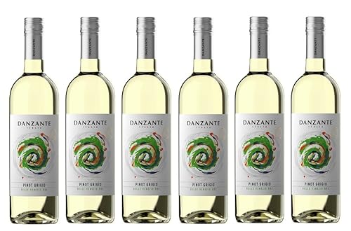 6x 0,75l - 2023er - Danzante - Pinot Grigio delle Venezie D.O.P. - Veneto - Italien - Weißwein trocken von Danzante